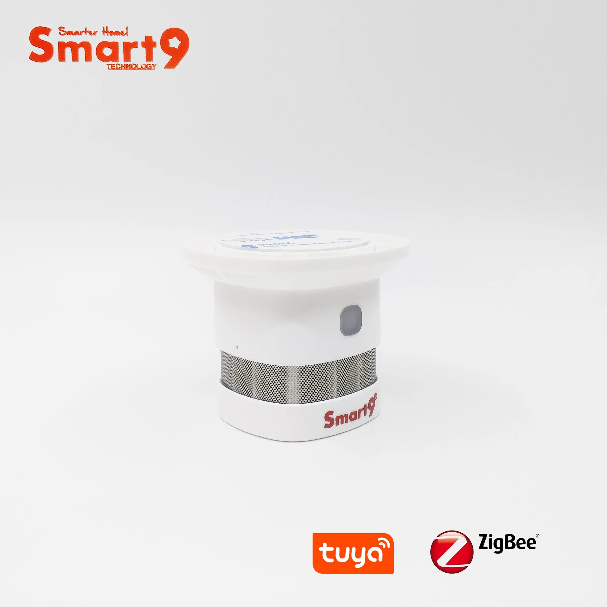 Smart9 датчик дыма ZigBee работает с TuYa ZigBee Hub, датчик пожарной сигнализации с питанием от батареи, сигнализация для Smart Life App