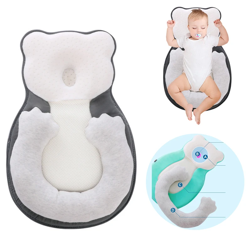 Special Offers Cushion Pillow Ergonomics Safety Baby Crib Travel-Bed Neck-Protection Toddler Infant YDwpe1MyKlz