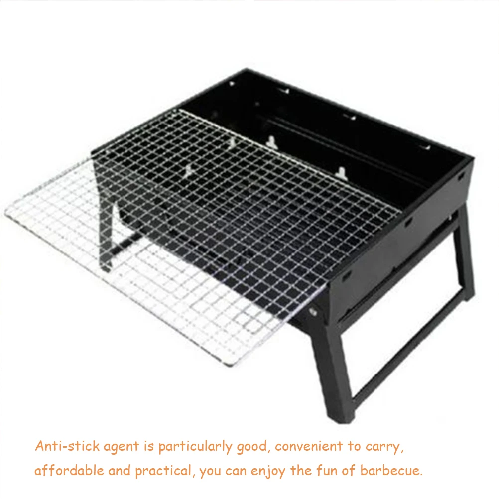 2pcs/pack Non-stick Mesh Grill Mats Back Grids for Grilling Meat Vegetable Seafood Stainless Steel reusable Grill Mesh Mats