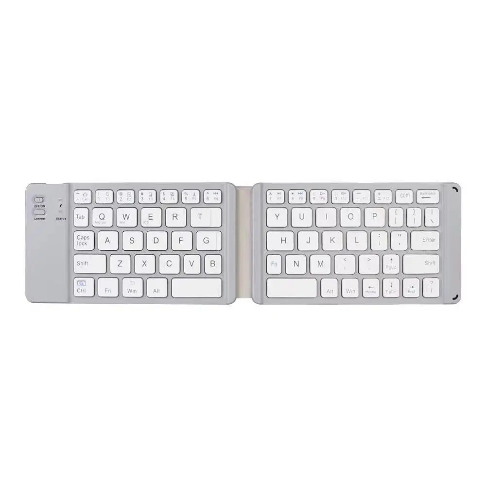 Мини Складная Беспроводная Bluetooth клавиатура для ipad/Iphone/Macbook/ПК компьютер/Android планшет