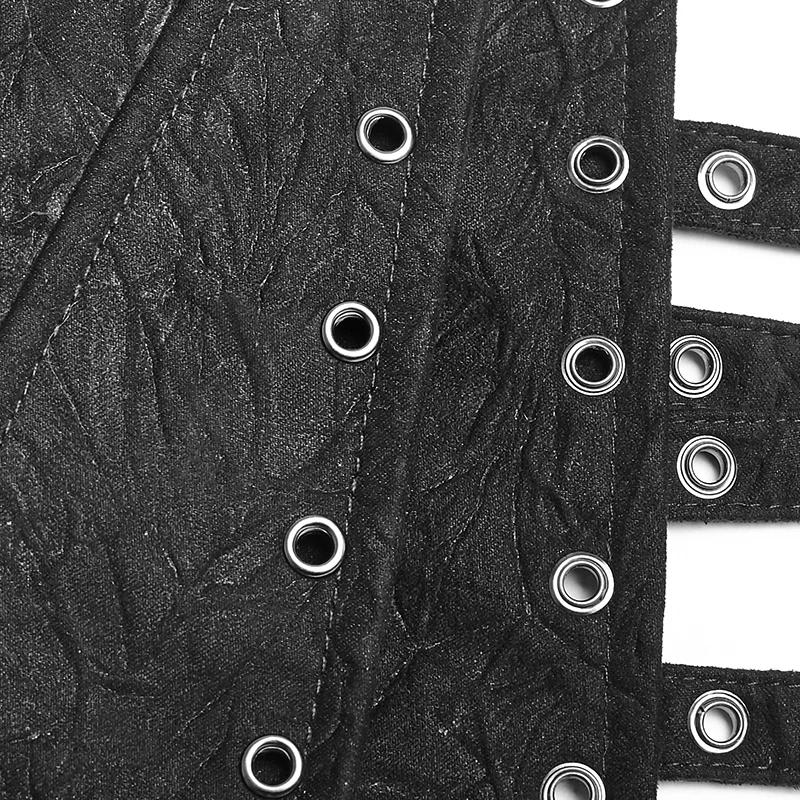 Панк рейв женские пряжки петли стимпанк пояс неэластичный состаренные металлические заклепки красивый женский корсет