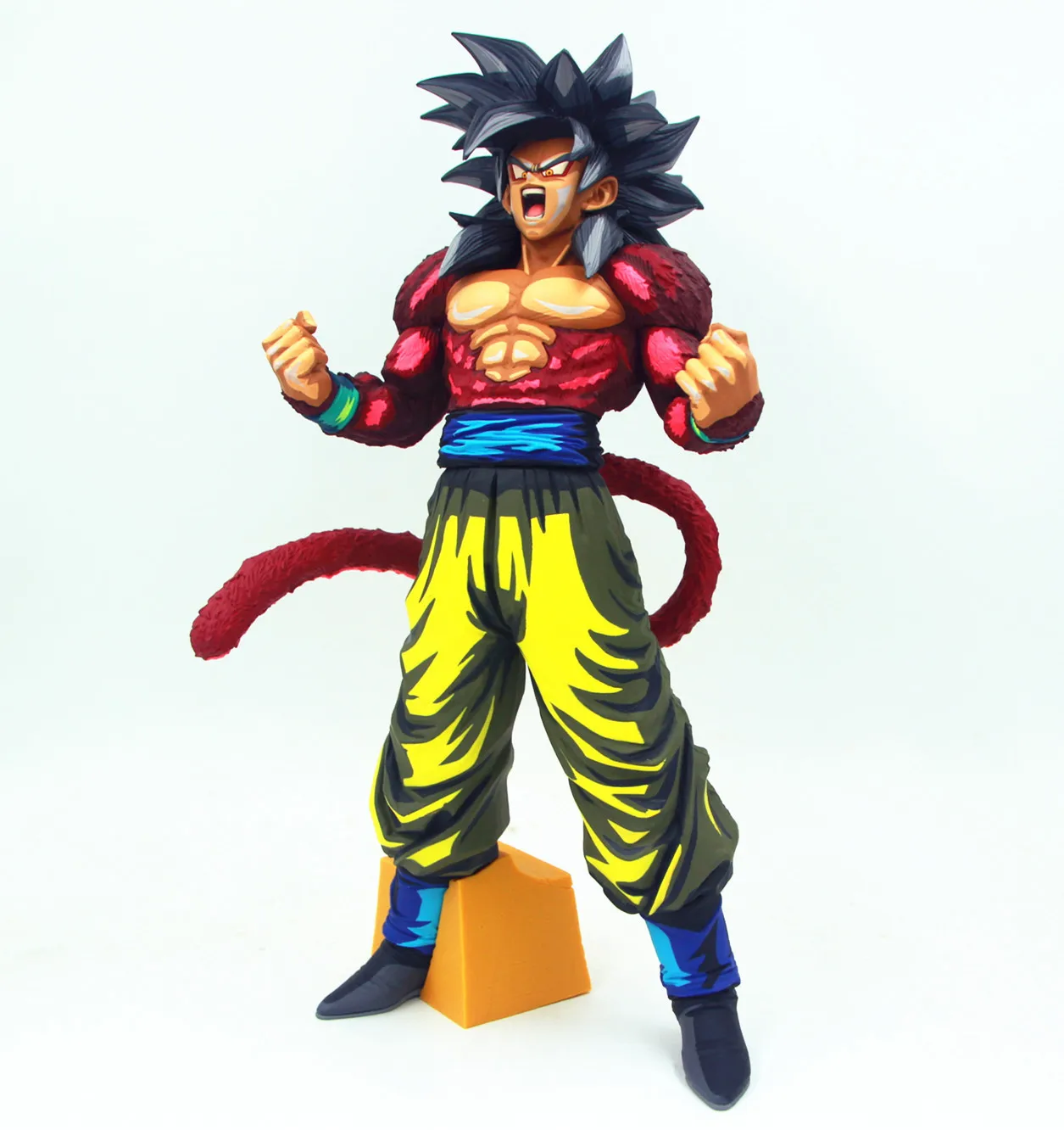 

Feihong Anime Dragon Ball sp gt Super 4 Goku Explosive Gas PVC Box Garage Kit Decoration Model