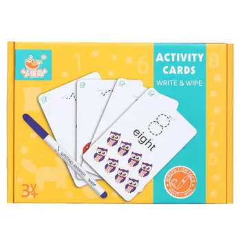 

1 Set Children Early Learning Toy Educational Number Cards Funny Math Problems Cognition Memory Cards for Kids Children