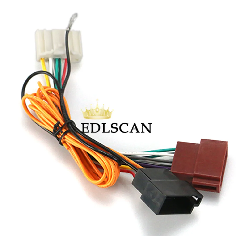 EDLSCAN 12-136 ISO жгут проводов для Nissan для Subaru для Opel Movano АВТО ISO радио разъем 12-136