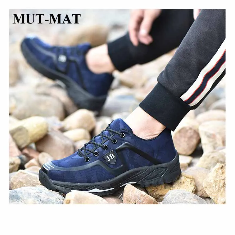 Уличная Мужская обувь 2019 новая парная Рабочая страховая против клещей мужские