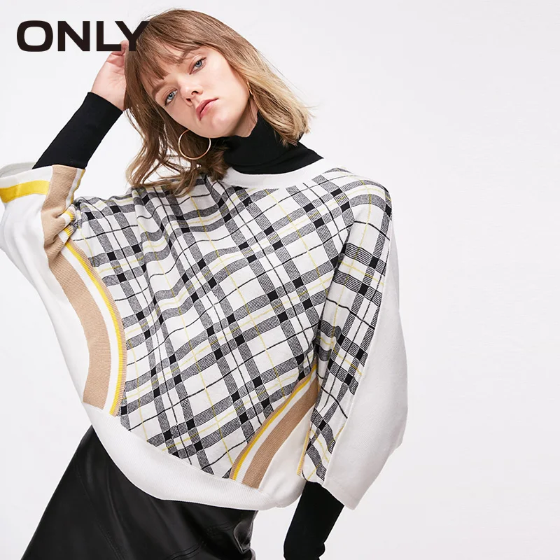 Женский пуловер с рукавами летучая мышь | Женская одежда