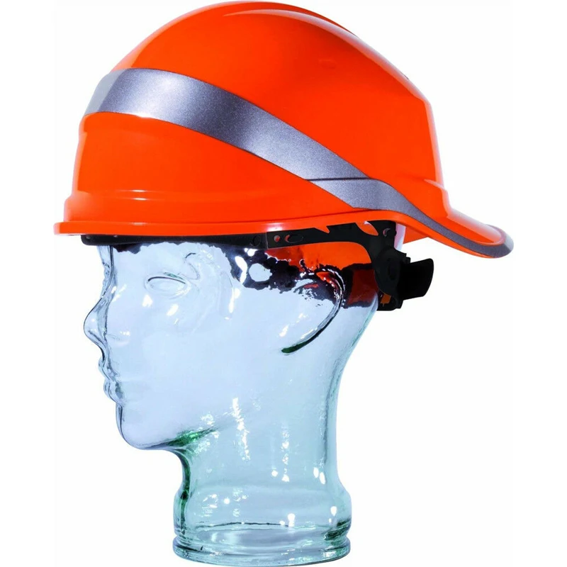 Safety Helmet Hard Hat Work Cap ABS Insulation Material With Phosphor Stripe Construction Site Insulating Protect Helmet Bicycle