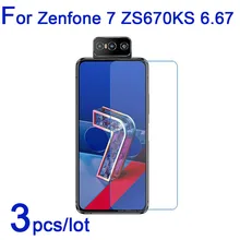 Protecteur d'écran souple pour ASUS Zenfone 7 pro, 3 pièces/lot, Films de protection Anti-Explosion pour écran LCD, transparent/mat/Nano, ZS670KS ZS671KS=