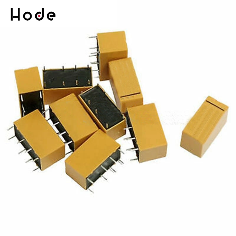1 шт. катушка постоянного тока 12 В DPDT 8 Pin 2NO 2NC мини-реле питания PCB тип HK19F good |