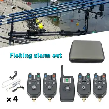 

Portable Fishing Bite Alarm Practical Alert Wireless Digital Illuminated Swinger