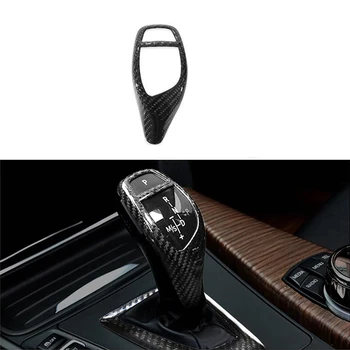 

Real Carbon Fiber Gear Shift Cover Trim For BMW 2 3 4 5 6 Series 3GT X3 X4 X5 X6