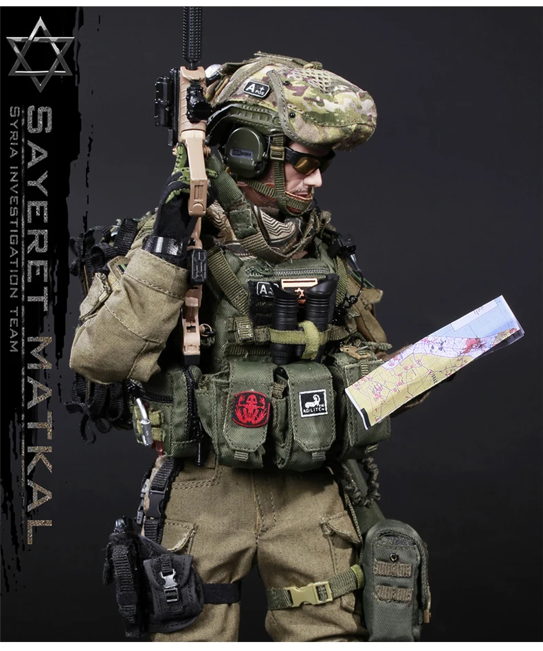 Флагсет FS73017 1/6 Israel Sayeret Matkal siriya Infiltration Soldier Figure