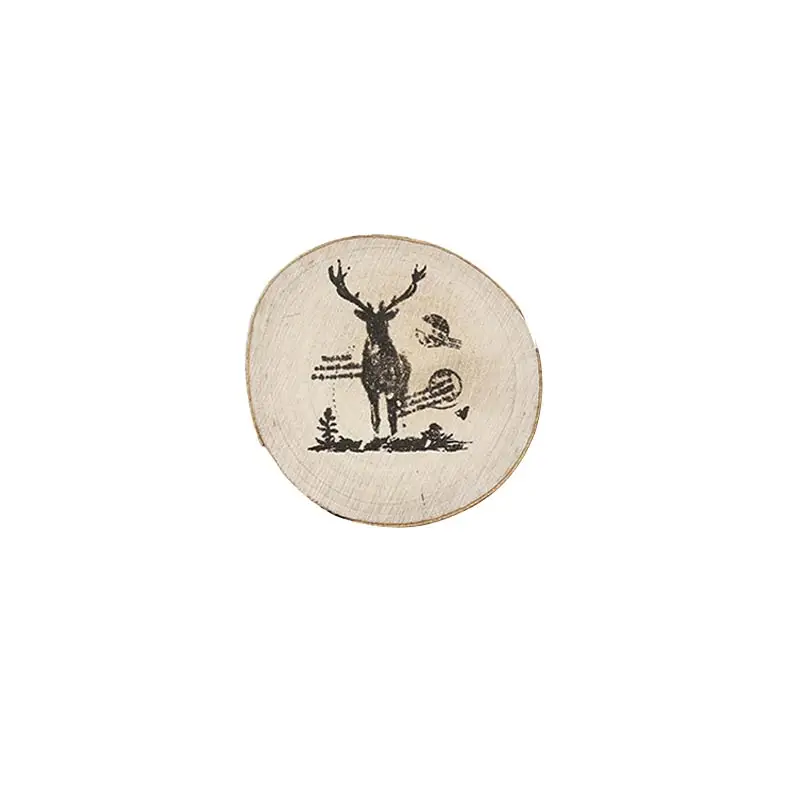 Vintage Natural Plants Rabbit Cat decoration stamp wooden rubber stamps for scrapbooking stationery DIY craft standard stamp