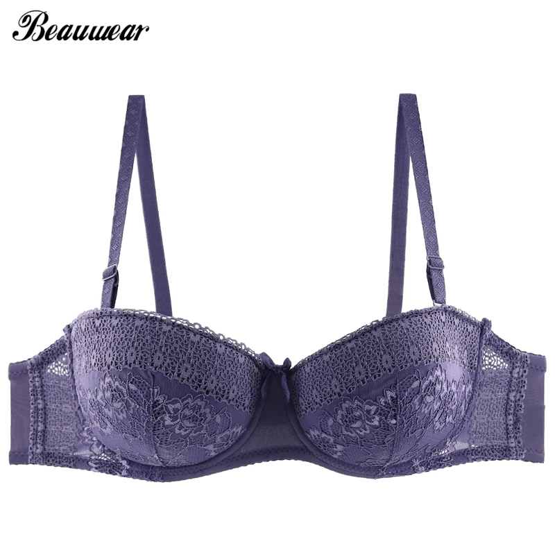 Beauwear Дамский сексапильный бюстгальтер для женщин кружевной хлопковый на