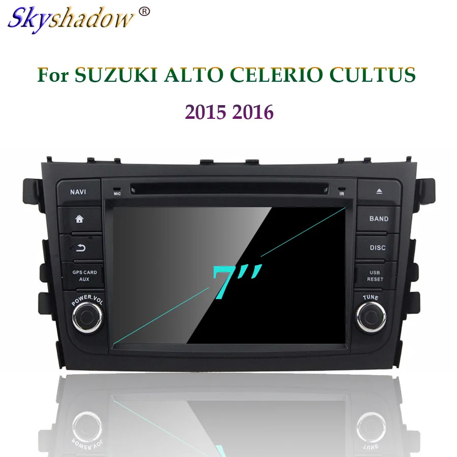 TDA7851 DSP HD Android 9,0 4 Гб+ 64 г автомобильный dvd-плеер gps карта RDS радио wifi Bluetooth 4,2 для Suzuki Alto Celerio CULTUS