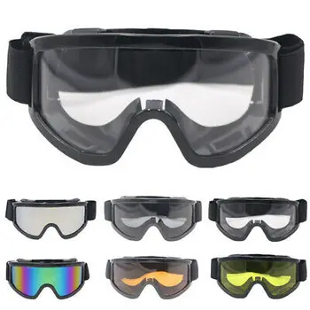 

Safety Work Goggles Wrap Around Shield Eyes Protection Eyewear Lab Work Glasses