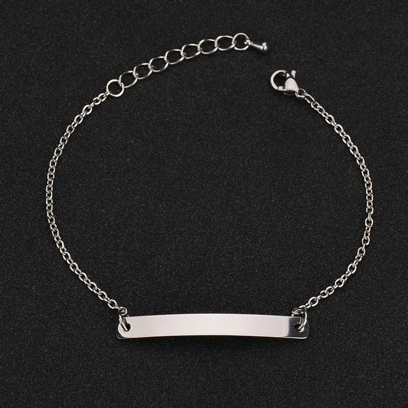 Personalized Heart silver Bracelet Shop