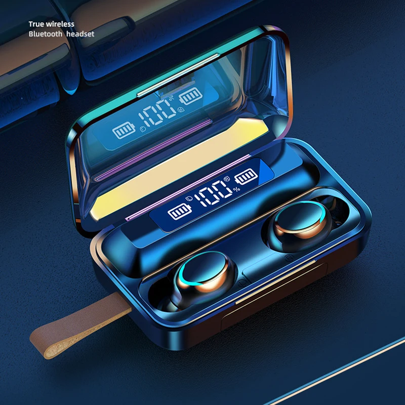 TWS-наушники с зарядным футляром на 2200 мА · ч и поддержкой Bluetooth | Электроника