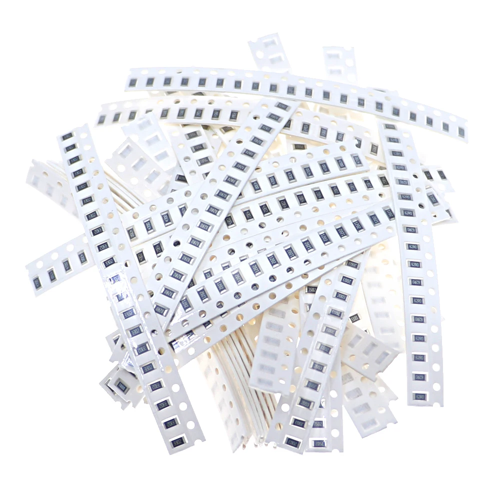 660pcs/lot 33values x 20pcs 1206 SMD Resistor Kit Assorted Kit 1ohm-1M ohm 1% Sample Kit