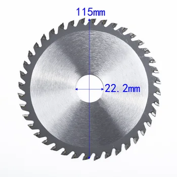 

1X4.5 Inch 40 Teeth Carbide Alloy Circular Saw Blade Disc For Cutting Wood METAL