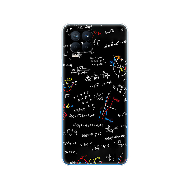 Realme 8 Case 6.4" Soft Silicon TPU Back For Realme 8 Pro OPPO Realme8 4G RMX3085 Phone Cover Coque Capa Funda Bumper Bag