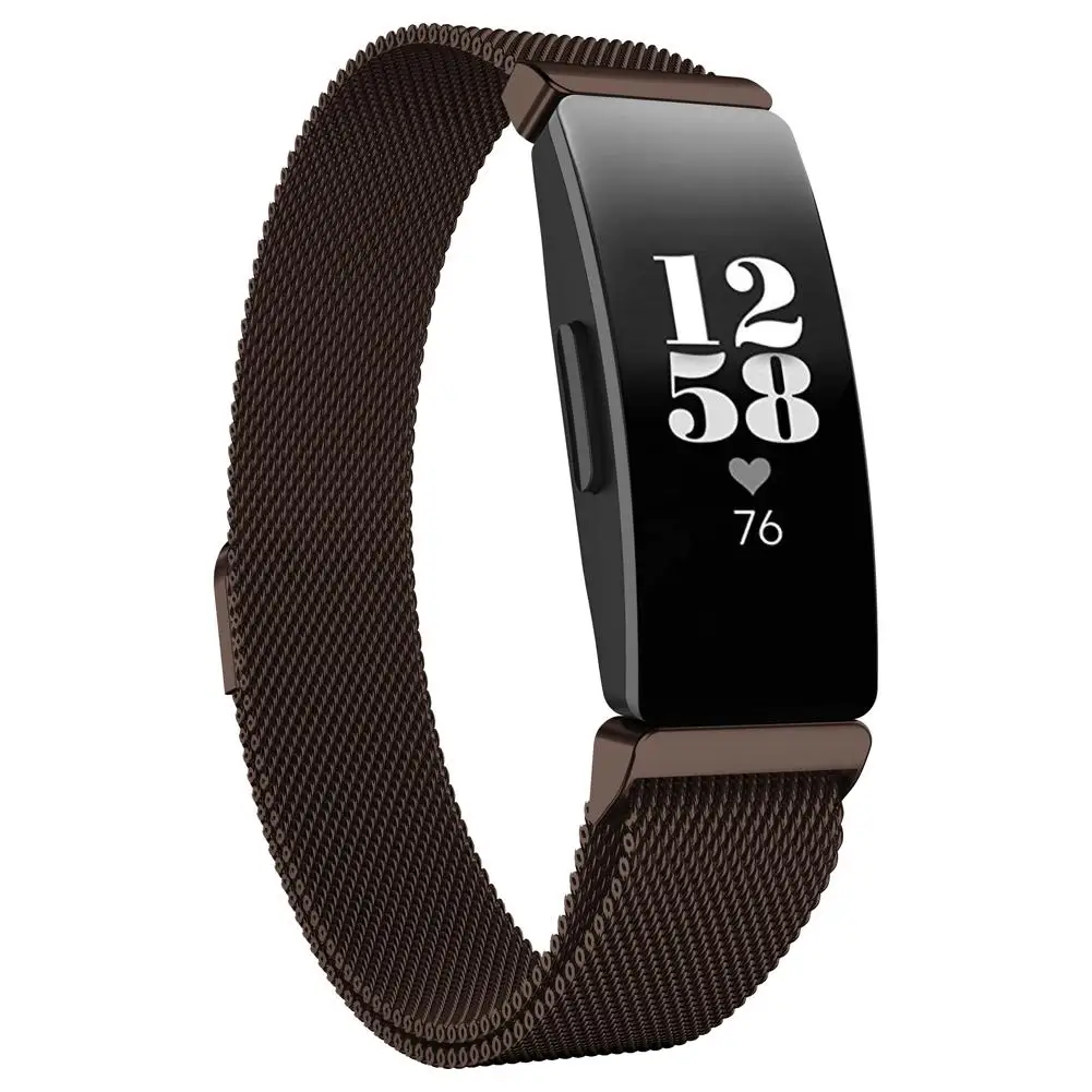 Ремешок для часов Fitbit Inspire HR трекер активности Миланский ремешок на запястье магнитная пряжка замена Браслет из нержавеющей стали