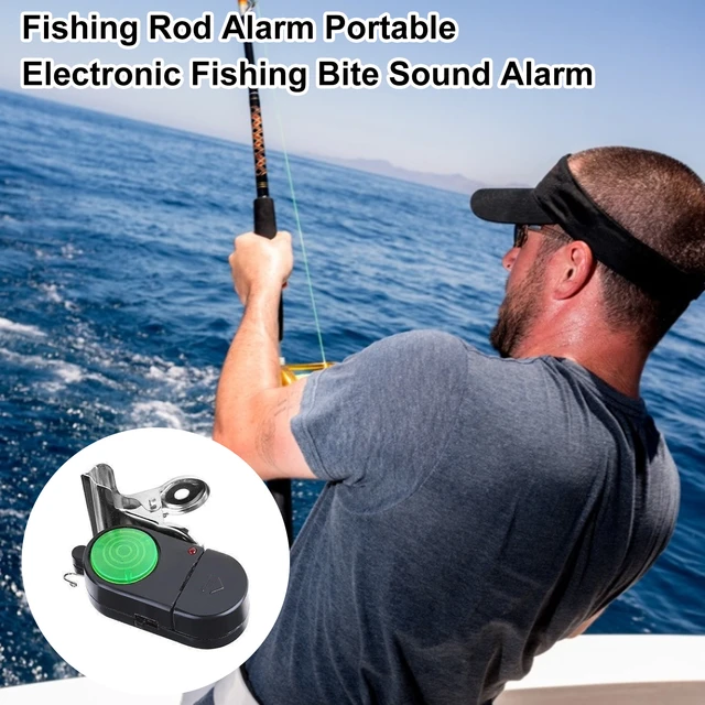 2PCS Fishing Rod Light Alarm Portable Electronic Fishing Bite Reminder  Sound Alarm Small Portable Dual Alarm Aparejo De Pescar - AliExpress