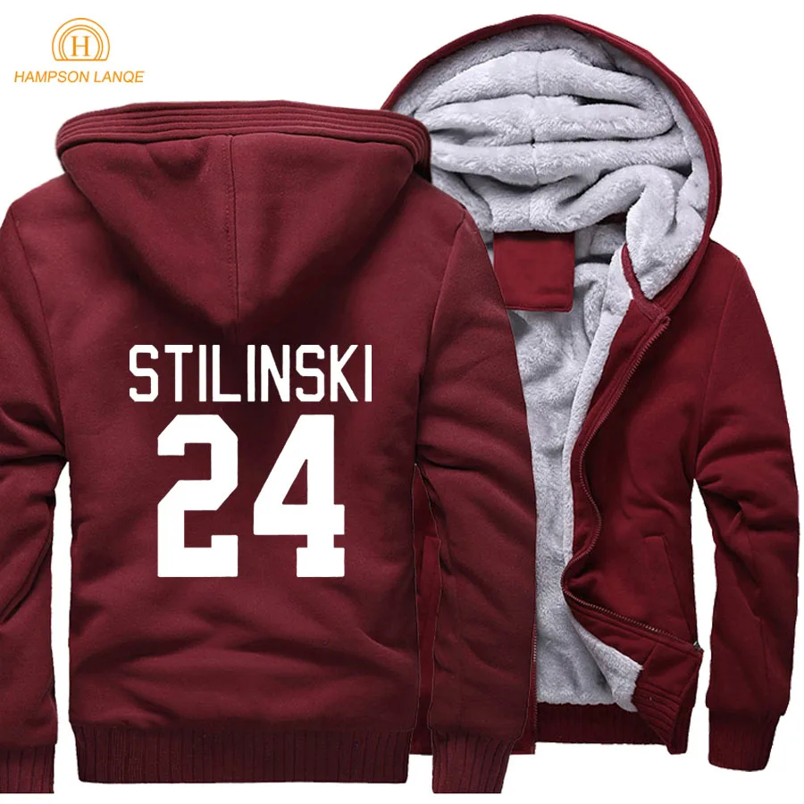 Тройник Волк Зимняя мужская Толстая теплая флисовая куртка спортивная Stilinski утепленная толстовка пальто с капюшоном пальто спортивная куртка