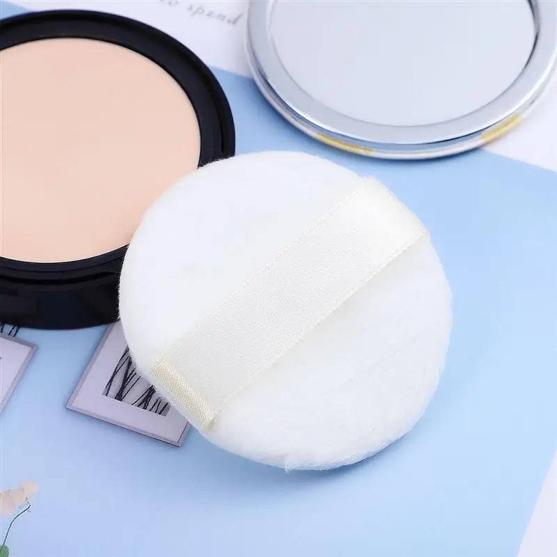 

Lurrose 3 Pcs Soft Short Plush Fluffy Powder Puff Comfortable Toddler Body Dusting Powder Puffs Beauty makeup tools makeup Puff