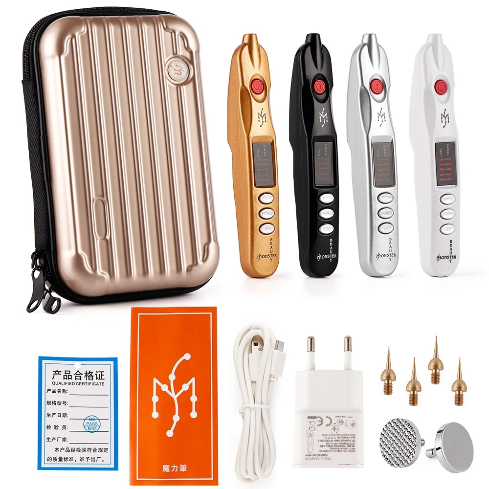 Pen Pigment Skin-Care-Machine Blackhead-Removal-Tool Wart Remove-Mole Electric-Plasma-Pen