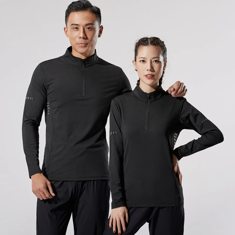 Plus Size Men Compression Sport T-Shirt Top Long Sleeve Gym Running Clothing Fitness Tight Sportswear Hiking Rashgard Sweatshirt
