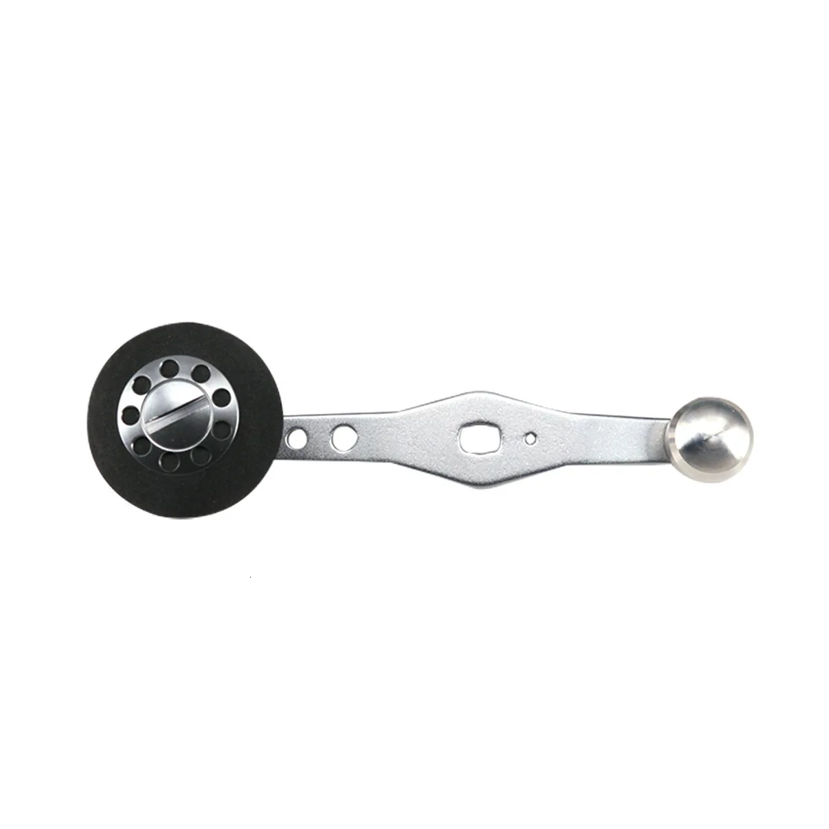 Рыбалка ремонт полный катушки с ручкой из металла single Rocker Arm Gourd ручка блок-противовес аксессуары для ручек shimano/Дайва/Абу pesca - Цвет: Gun