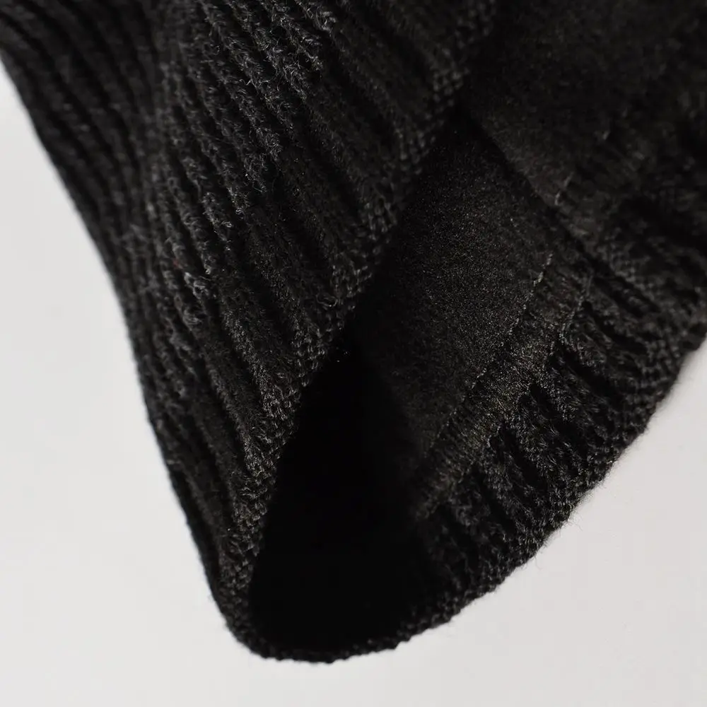 Men/Women Winter Warm Knitted Beanies Outdoor Sports Windproof Hedging Caps Comforable Soft Casual Cap Hiking Cycling Beanies 5