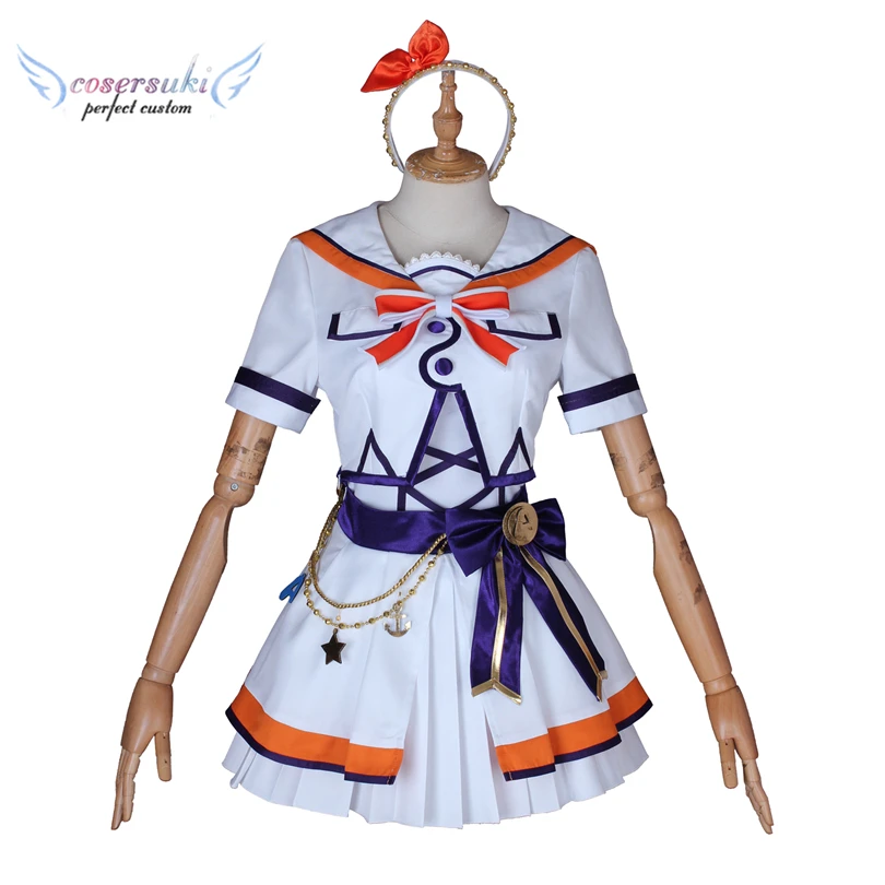 Lovelive! Aqour 6th юбилей вечерние Takami Chika Sakurauchi Косплей Костюм сценическая одежда идеально подходит для вас