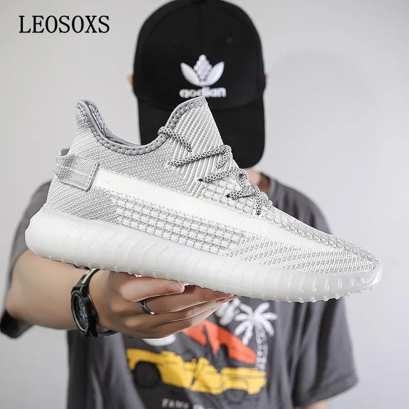 Zapatos informales para hombre, zapatillas deportivas con suelas luminosas para primavera y otoño, para correr y fitness, novedad, venta directa
