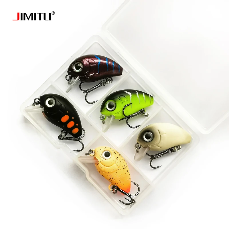 JIMITU 28 мм 2 г воблер crankbait topwater leurre peche mer Карп Рыболовная микро приманка медленное