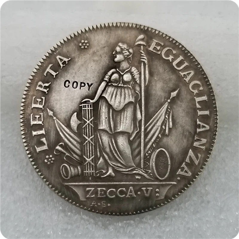 

1797 Italian states DIECI(10) LIRE COPY coin