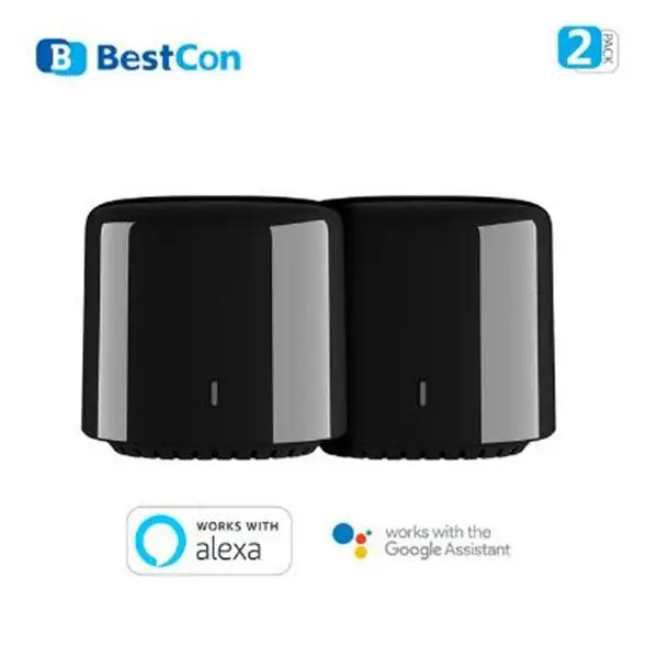 RM4C 2PCS Broadlink Bestcon RM4C RM Mini 3 Универсальный ИК пульт дистанционного управления 4G WiFi IR для Alexa Google Assistant умный дом автоматизация - Цвет: RM4C 2PCS