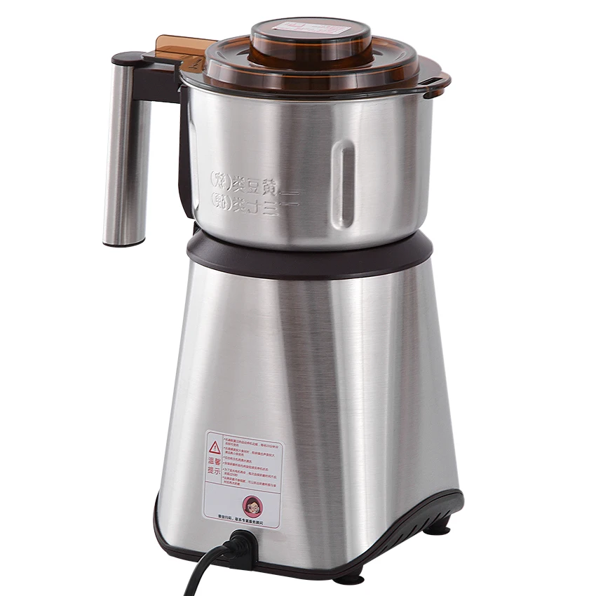  CG-9160 Household Electric Flour Mill Small Stainless Steel Grinding Machine 3 Gear Adjustment Pulv