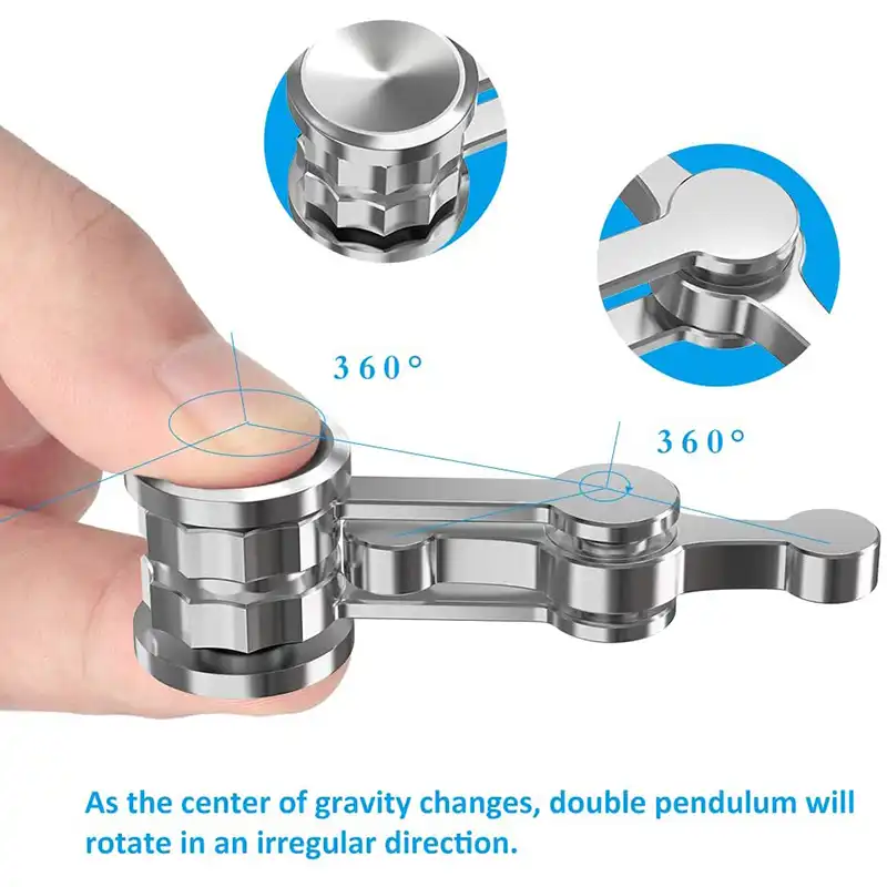 double pendulum fidget spinner