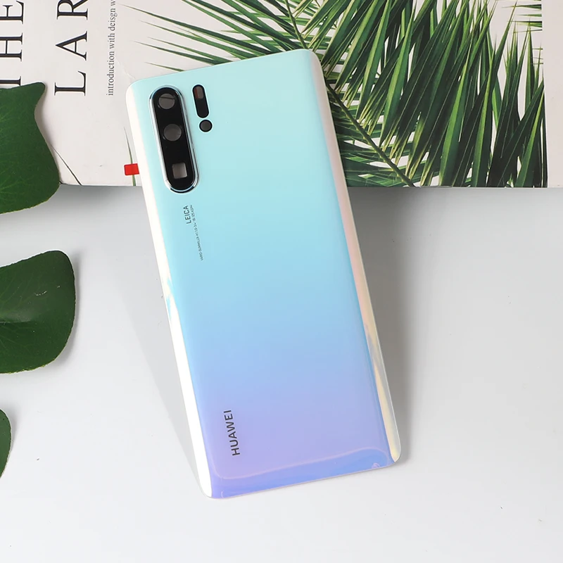 P30Pro оригинальная задняя крышка для huawei P30 Pro корпус Стекло батарея замена двери чехол+ камера стекло наклейка клей