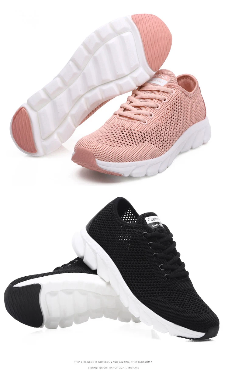 2021 Fashion Sneakers Women Shoes Breathable Light Slippers Platform Shoes Women Flats Female Sneakers Basket Women Sandalias