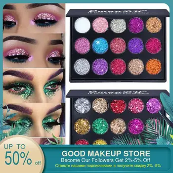 

Smoky/Warm Color Eye Makeup Matte Glitter Eyeshadow Diamond Shimmer Eye Primer Luminous Eye Shadow Make Up Palette Sparkling Set