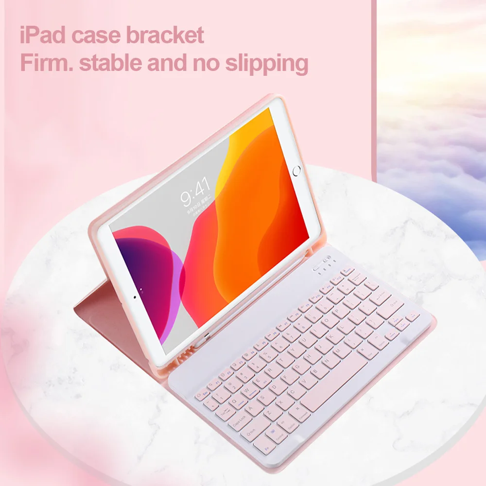 Для iPad 9 7 2017 2018 10 2 2019 2020 5th 6th 7th 8th клавиатуры и мыши чехол для Air 1 3 4 Pro 5 11 Funda|Чехлы