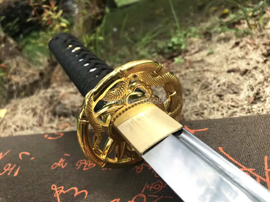 Змейка тема японский самурайский меч Wakizashi Катана накладного монтажа Весна сталь острый коллекция украшений для дома Азия Нож Меч