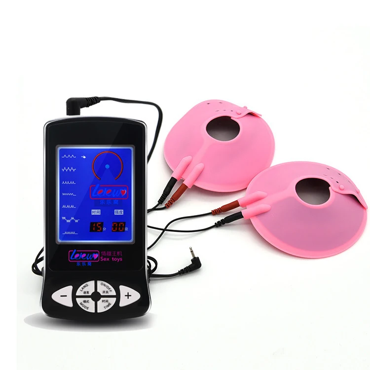 Electro Shock Therapy Adult Sex Toys For Woman Electric Nipple Pads Breast Massage Machine Medical Themed Products |