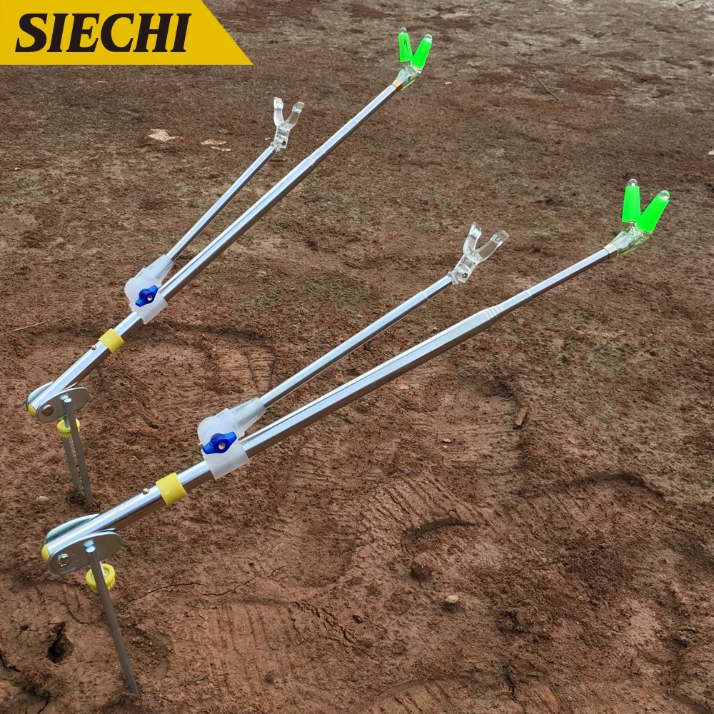 

Fishing Rod Bracket Metal Stretch Pole Bracket Holder 1.5M 1.7M 2.1M 2.4M Fishing Tackle Accessory Tool