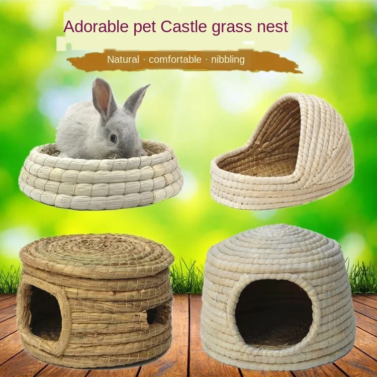 

Rabbit's nest, rabbit's nest, rabbit's nest, grass nest, guinea pig's nest rabbit cage hamster bed guinea pig cage