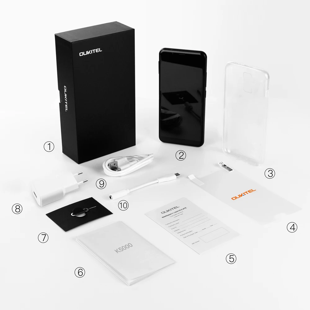 OUKITEL K5000 смартфон на Android 5 7 восемь ядер экран 0 дюйма 4 Гб + 64 ГБ|Смартфоны| |