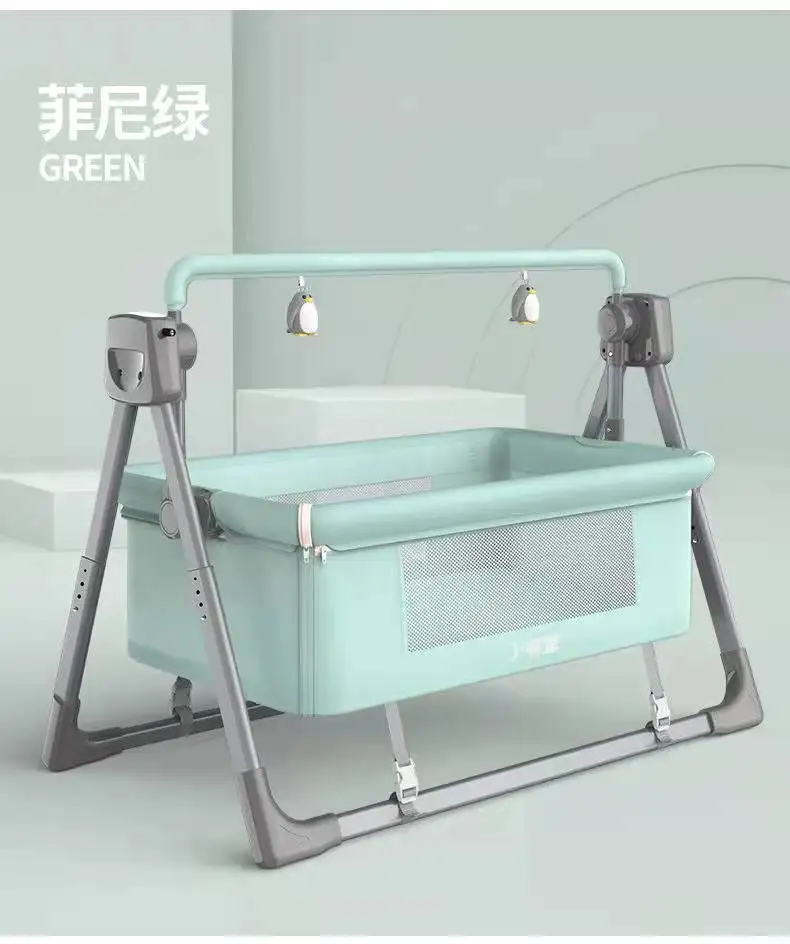 Berceau Électrique Intelligent et existent pour Bébé, Chaise à Bascule  Plate, Fournitures pour Mère et Bébé, Lit pour Nouveau-né - AliExpress